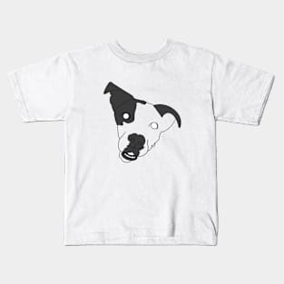 Collie lab design Kids T-Shirt